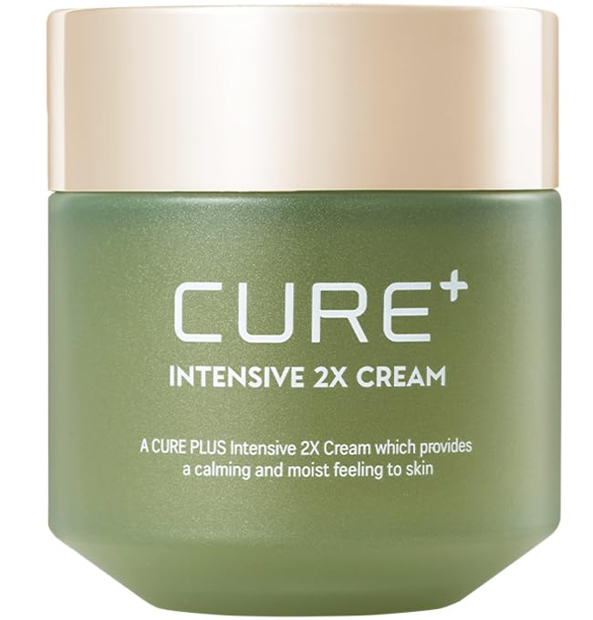 Kim Jeong Moon Aloe All-in-one Face Moisturizer for Dry Skin, 1.7 oz, Korean Face Moisturizer for Women & Dry Skin, Hydrating Aloe Vera Gel for Face. Cure Plus Intensive 2X Cream