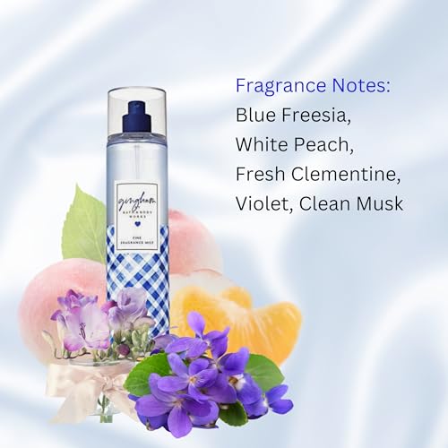 Bath & Body Works Fine Fragrance Body Spray Mist 8 fl oz / 236 mL (Gingham)
