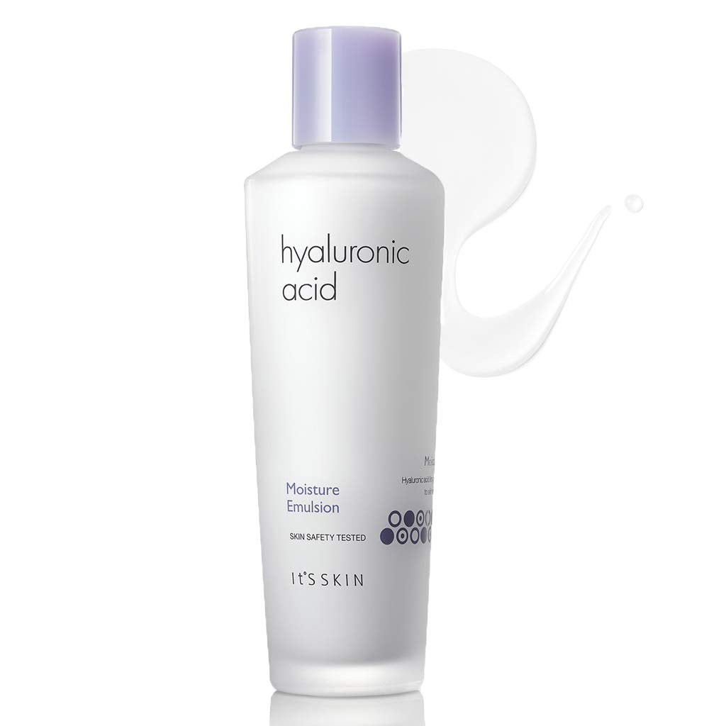 It'S SKIN Hyaluronic Acid Moisture Emulsion, Face Emulsion Moisturizer for Healthy Skin, Nourishing &Hydrating, Dewy Glow Anti-aging Lotion, 5.07 fl.oz.