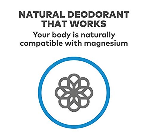 Nasanta Magnesium Deodorant Men Australian Made Natural Deodorant, 100% Free Of All Forms Of Aluminum, 80 M L 2.7 Fl Oz Roll On