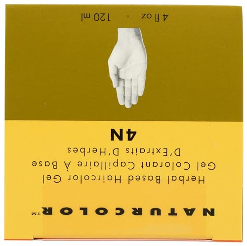 naturcolor Haircolor Hair Dye - Burdock, 4 Fl Oz (4N)