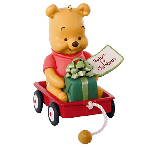 Hallmark Keepsake Ornament 2019 Year Dated, Disney Winnie The Pooh Baby's First Christmas