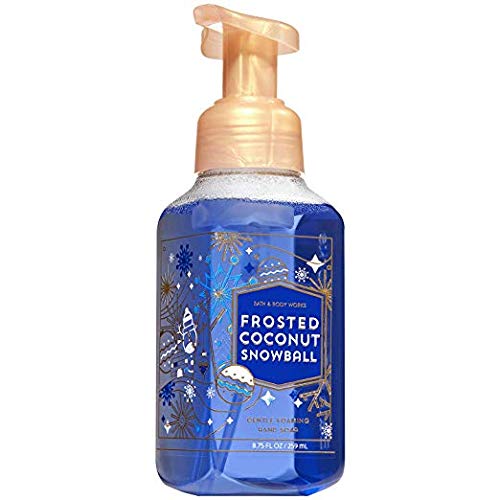 Bath and Body Works FROSTED COCONUT SNOWBALL Gentle Foaming Hand Soap 8.75 Fluid Ounce (2018 Edition)