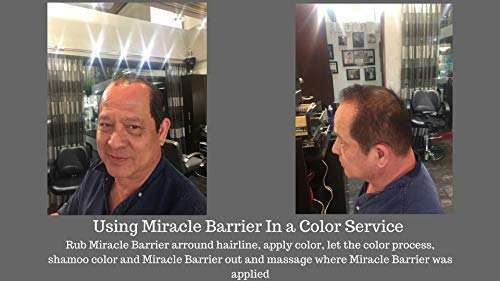 Green Harmonies 4 Oz Professional Size, White Tube: Miracle Barrier Hair Color Stain Remover. The Best Hair Color Barrier Cream For Women And Men. A Quick And Easy Way Avoid Color Stains! Perfec