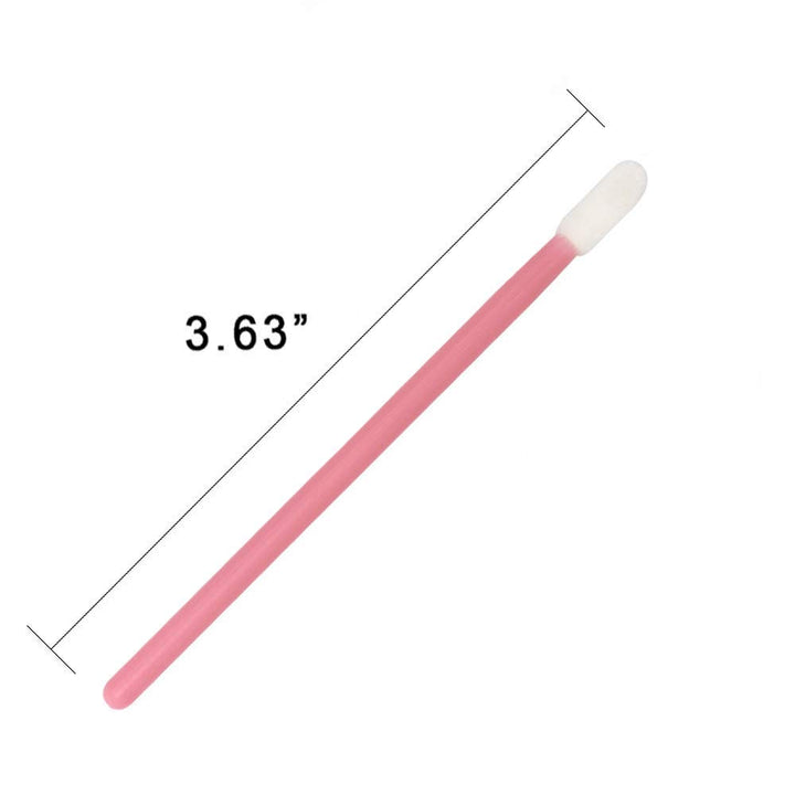 Lip Gloss Applicators Disposable Lipstick Wands Bulk Lip Brush Makeup Tool, 300 Pcs, Pink