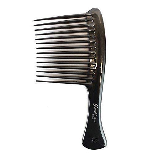Diane Rake/Rage Comb Bone/Black, 12 Count