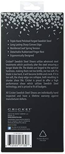 Cricket S1-550 Shears, 5.5 Inch, 3 Ounce