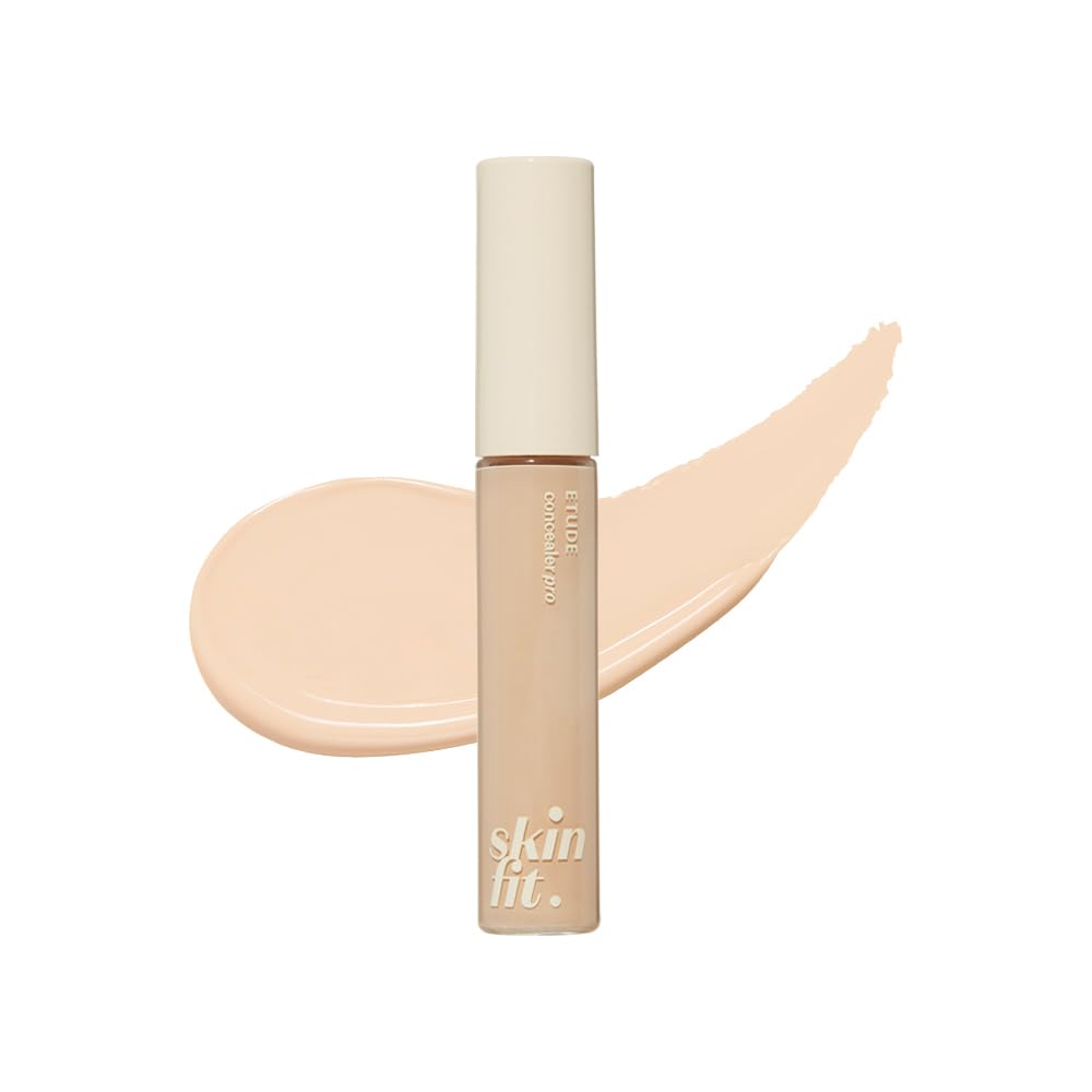 ETUDE Big Cover Skin Fit Concealer PRO - Neutral Vanilla | Long-Lasting Closely Adhesive Cover Like Real Skin | Smooth and Perfect Makeup | Hides Dark Circles, Redness
