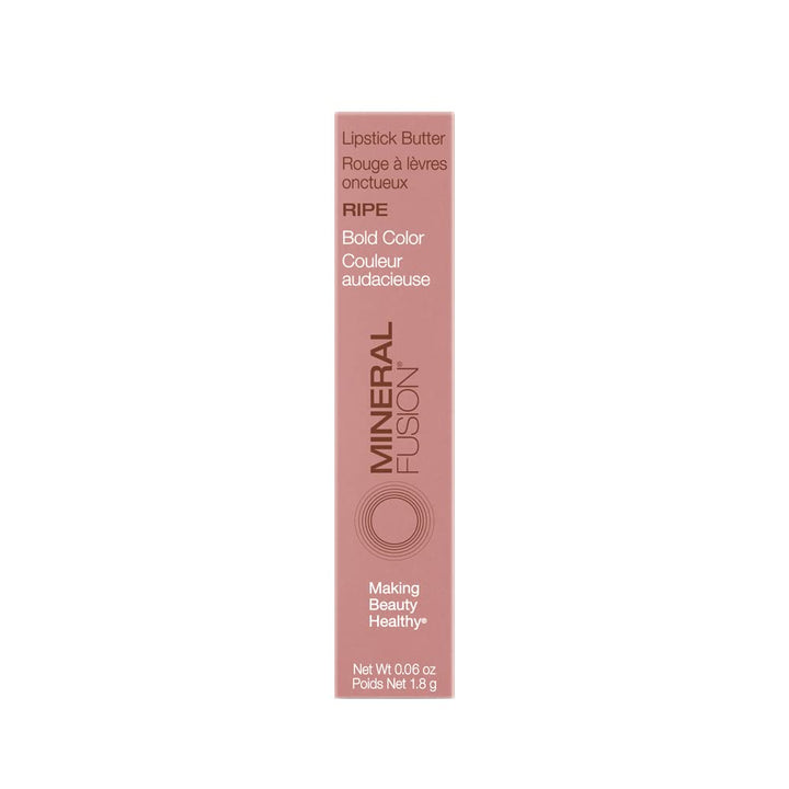 Mineral Fusion Lipstick Butter, Ripe, .14 Ounce