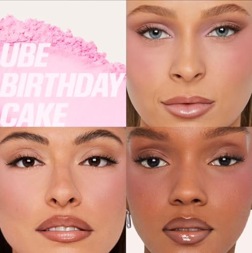 Huda Limited Edition Easy Bake Loose Baking & Setting Powder - Ube Birthday Cake (electric lilac) - 20 g / 0.71 oz