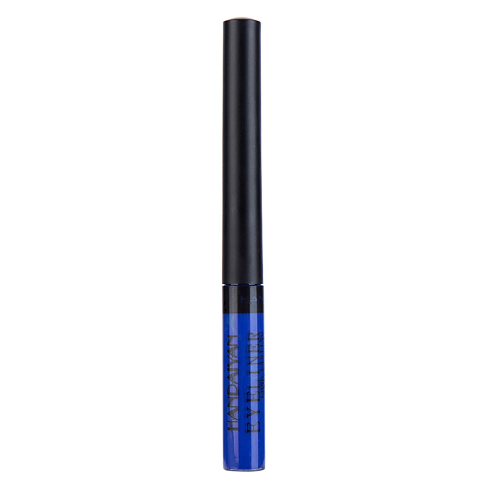 Liquid Eyeliner, Matte Colored Eyeliners, Blue Eyeliner, White Black Red Brown Green Purple Waterproof High-pigmented Colorful Eyeliners Eye Makeup, 1PC Deep- Blue