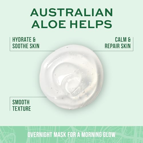 Freeman Exotic Blends Hydrating Australian Aloe Jelly Facial Mask Tube, 6 fl.oz./ 175 mL Tube