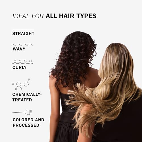 TRUSS Purple Hair Spray & Blonde Toner - Hair Lightening Spray & Reconstructor with Customizable Toning - Deluxe Prime Champagne Blonde - For Brassy, Gray, Bleached, or Blonde Locks (8.79 Oz)