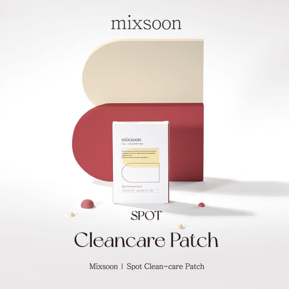 mixsoon Spot Clean Care Patch (84 Patches) Acne Pimple Seamless Patches to Cover and heal Troubled Spots