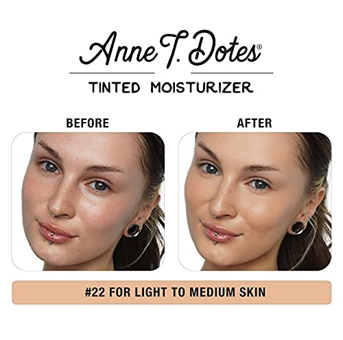 theBalm Anne T. Dotes Tinted Moisturizer, 22 (For Light to Medium Skin), 1 fl. oz.