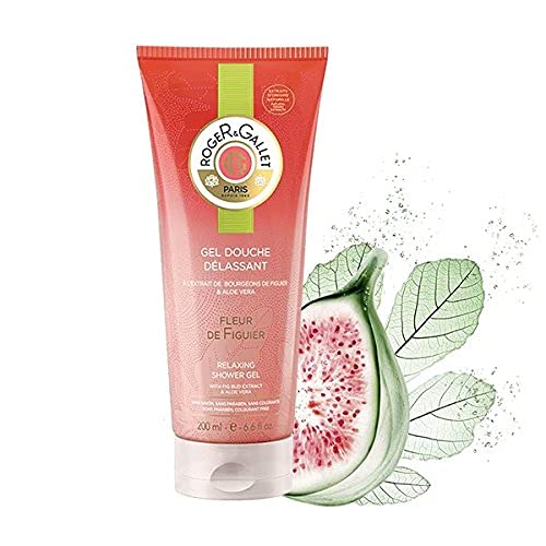 Roger & Gallet Fleur De Figuier Shower Gel for Unisex, 6.6 Ounce