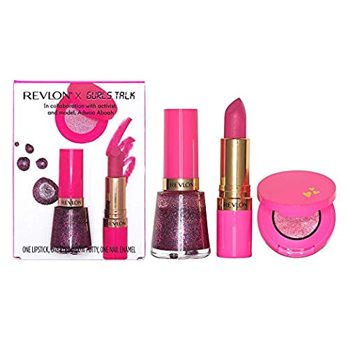 Revlon X Gurls Talk Celebrate Every Piece Of Yourself Makeup Kit, Yellow Collection, Includes Super Lustrous Lipstick, Nail Polish & Eye Shadow