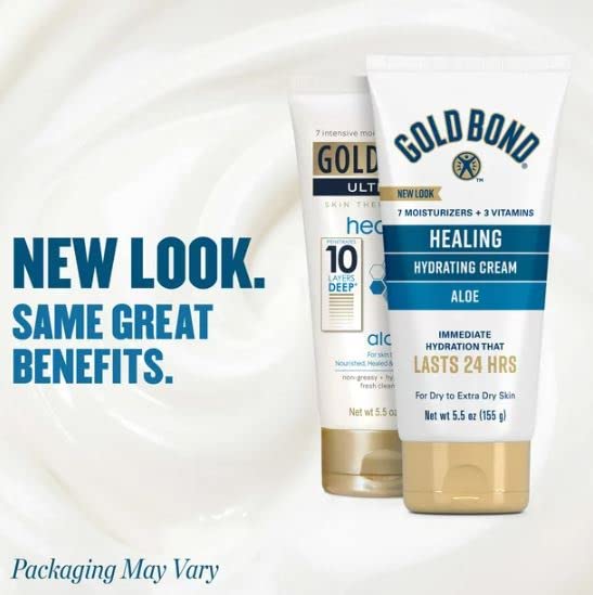 Gold Bond Ultimate Healing Skin Cream with Aloe 5.5oz by Gold Bond