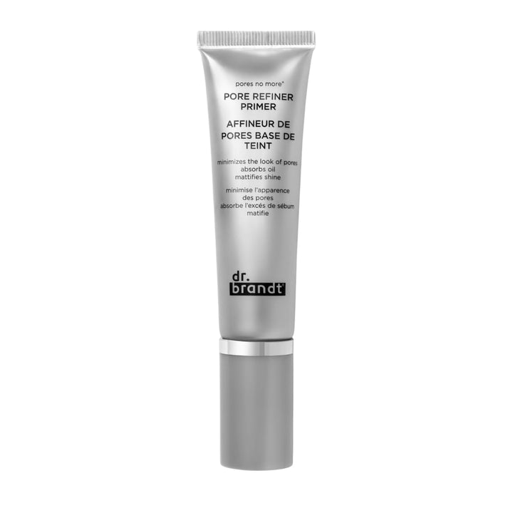 Dr. Brandt Pores No More, Pore Refiner Primer - Instantly Minimizes the Appearance of Pores, Absorbs Oil & Mattifies Shine - 1.0 fl oz