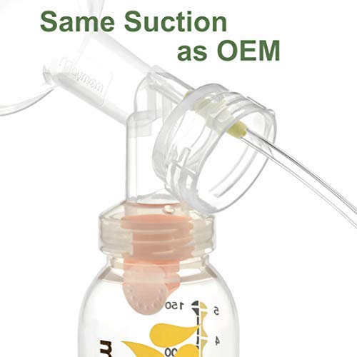 Maymom Brand 25 mm 2xOne-Piece Breastshield w/Valve and Membrane Compatible with Selected Medela Breast Pumps; Medium Shield