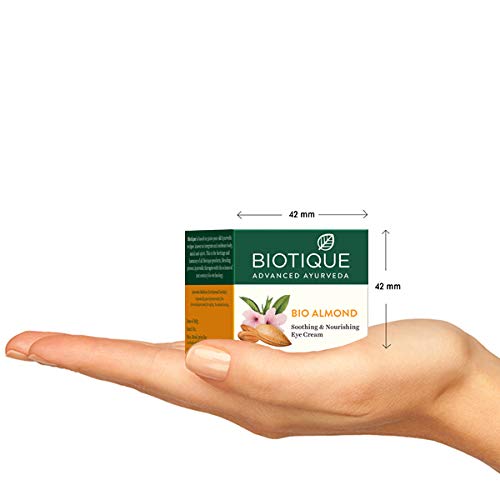 Biotique Almond Under Eye Cream For Dark Circles & Puffiness 16 g