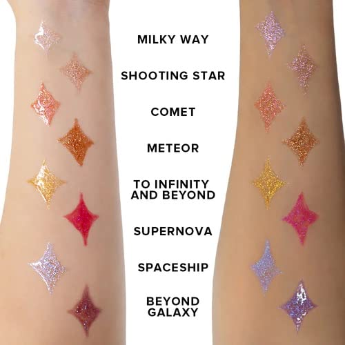 Sistar Star Is Born Holographic Lip Gloss Light Reflective Pearls Ultra Sparkle Non-Sticky Shine 1.5 mL / 0.05 fl. oz. (Beyond Galaxy)