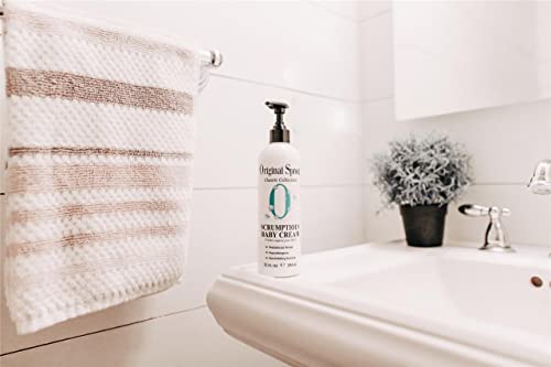 Original Sprout Scrumptious Baby Cream with Zinc for Babies Sensitive Skin, 12 oz. Bottle