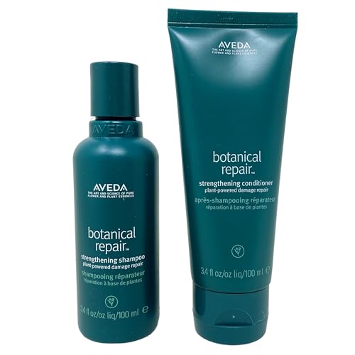 Aveda Botanical Repair Duo Set - Strengthening Shampoo and Strengthening Conditioner - 3.4 fl oz / 100 mL