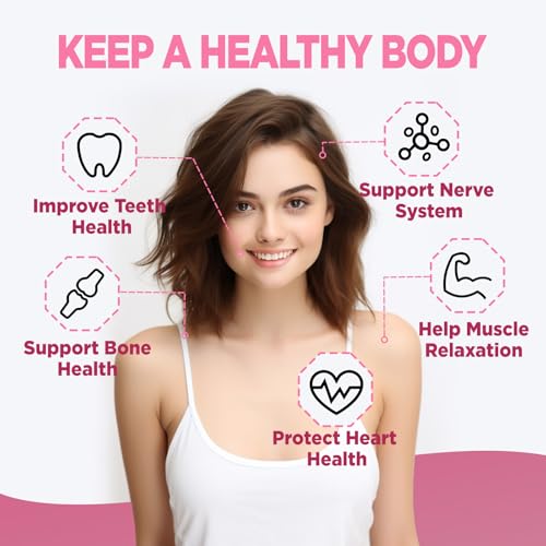 Calcium Citrate Gummies 1200 mg, Chewable Calcium Supplements for Women & Men with Vitamin D3, K2, Magnesium, Zinc, Potassium, Boron, Sugar-Free, Vegan, Immune & Bone Support, 60 Gummies