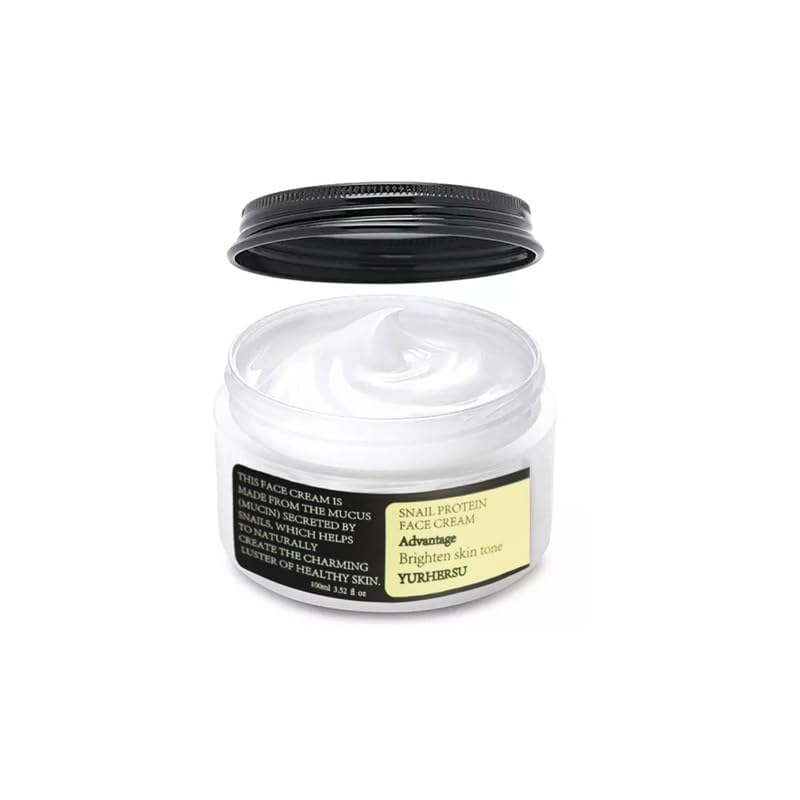 DSSdoliV Snail Mucin 92% Moisturizer Cream,advanced Snail All in One Cream,Daily Repair Face Gel,Moisturizing & Firming Cream for All Skin Types Skincare Products-100g