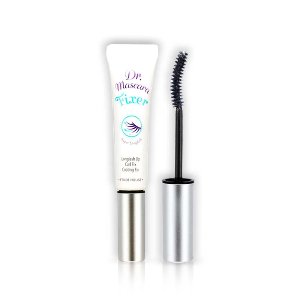 ETUDE Dr. Mascara Fixer For Super Long Lash #02 (Natural Extension) | | Long-Lasting Smudge-Proof Mascara Fixer with Lengthening Effect | Korean Makeup