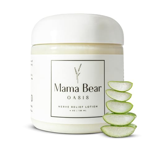 Mama Bear Oasis Lotion - Hydrating Lotion w/ Magnesium Chloride and Pure Ingredients - Fast-Absorbing and Non-Greasy Formula for Foot and Leg Comfort (Pack of 1)