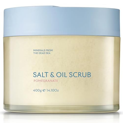 Seacret Salt & Oil Scrub Pomegranate 400gr / 14.1FL.OZ For All Skin Types