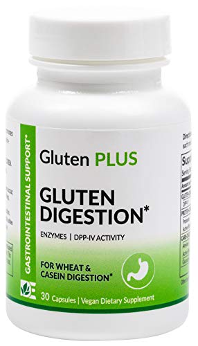 Gluten Digestive Enzyme - Digestive Support - Supplement for Digesting Gluten - Gut Health Support & Nutrient Absorption | 30 Count
