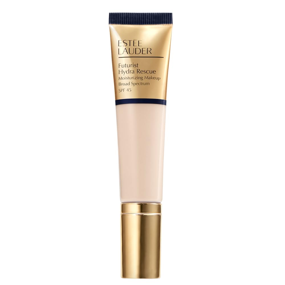 Estée Lauder Futurist Hydra Rescue Moisturizing Foundation Makeup SPF 45 for a 12-Hour Glow, 1.2 Fl Oz, 1N2 Ecru