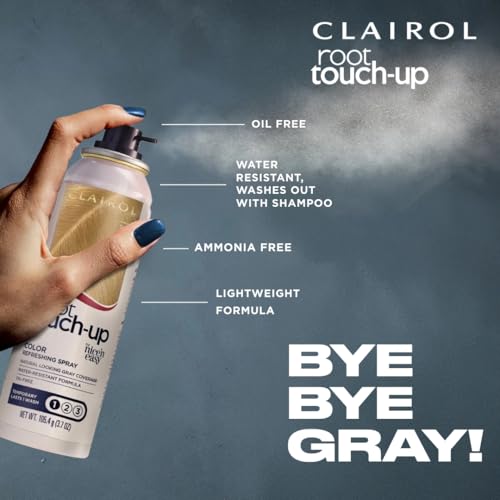 Clairol Root Touch-Up by Nice'n Easy Temporary Hair Coloring Spray, Light Brown Hair Color, Pack of 1