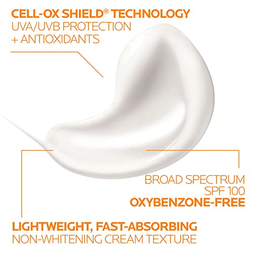 La Roche-Posay Anthelios Melt-In Milk Sunscreen SPF 100, Sunscreen For Body & Face, Broad Spectrum SPF + Antioxidants, Oil Free, For Sun Sensitive Skin, Oxybenzone Free
