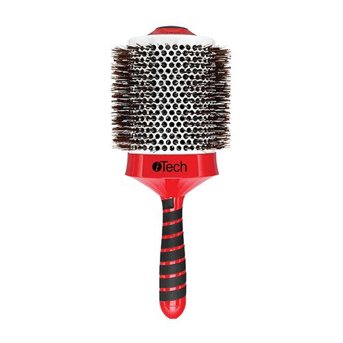 iTech Magnetic & Tourmaline Boar and Nylon Bristle Hair Brushes 4 1/4 AD
