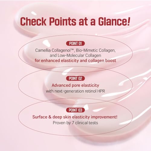 ROUND LAB Camellia Deep Collagen Firming Ampoule 1.01 Fl Oz, Hydrating and Elasticity-Enhancing Facial Serum with Multi Collagen for Smooth Fine Line and Firm Skin, Pore Tightening, Korean Skincare