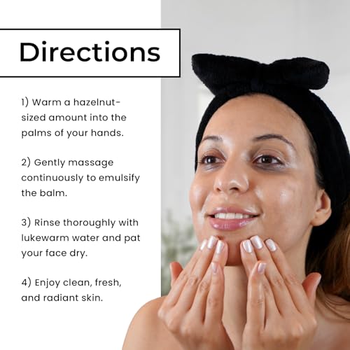 My Adventure to Fit Make up Cleansing Balm - Makeup Remover Melting Balm & Moisturizer Face Cream - Made in The USA Hydrating Facial Cleanser & Makeup Products for Women (2fl oz)