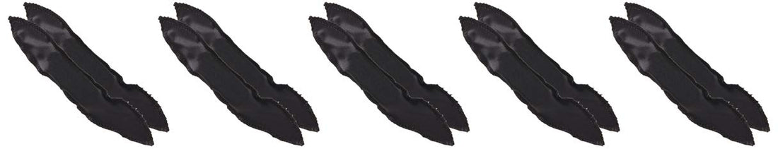 Diane Pillow Roller, Black Satin, 10 Count