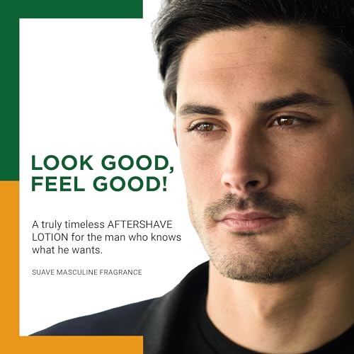 Clubman Pinaud After Shave Lotion, Classic Barbershop Scent, 6 Fluid Ounces