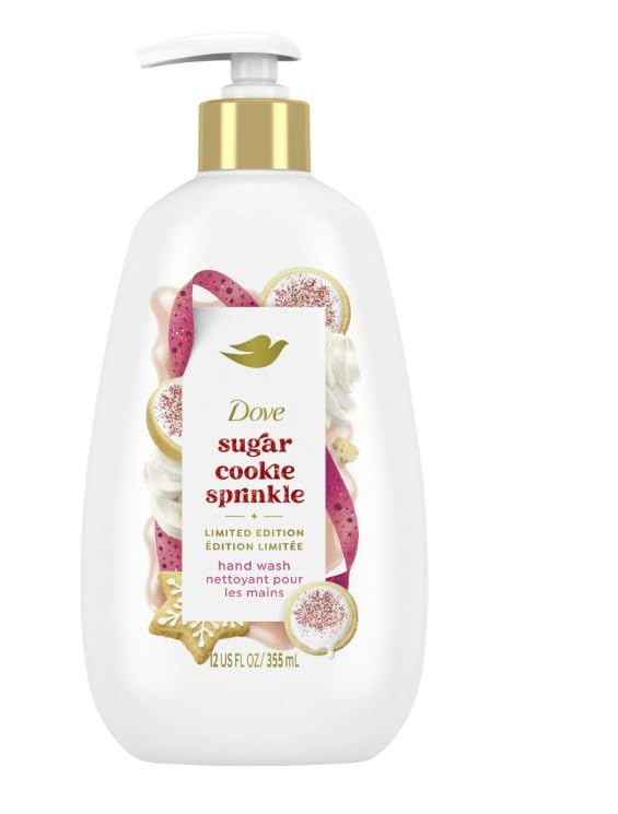 Dove Holiday Treats Hand Wash, Sugar Cookie Sprinkle, 2 Pack/12 oz.
