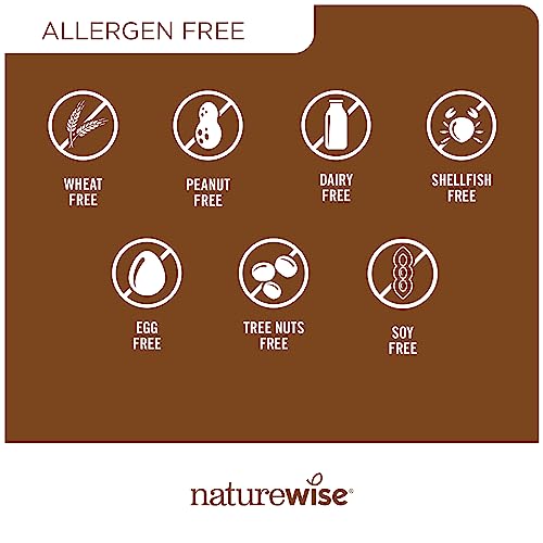 NatureWise Ashwagandha for Stress - With KSM-66 Extract, GABA, L-Theanine, Rhodiola Rosea - Herbal Mood & Sleep Support - Vegan, Non-GMO, Gluten-Free - 60 Capsules[1-Month Supply]