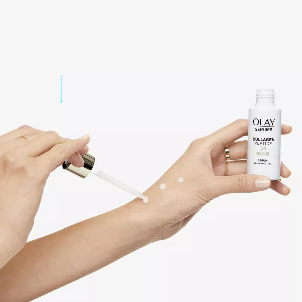 Olay Collagen Peptide Serum MAX, Visibly Firming, Fragrance Free, 1.3 oz