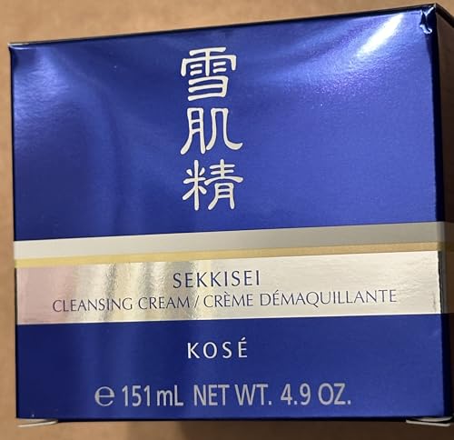 SEKKISEI Cleansing Cream, Face Wash & Makeup Remover, 4.9 Ounce
