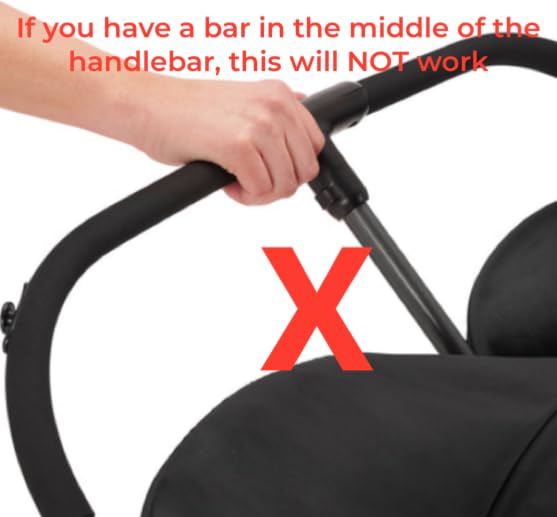 Double Stroller Organizer for Bob Duallie and Baby Jogger City Mini GT