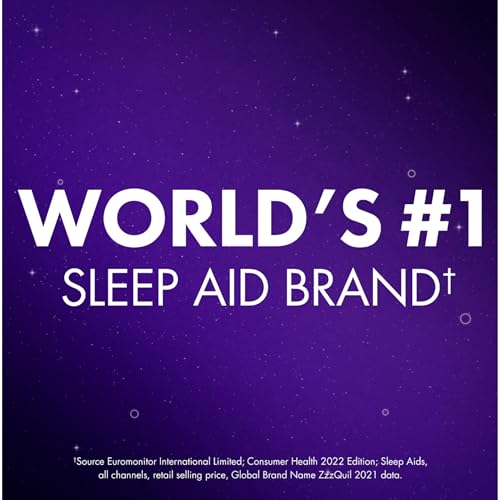 ZzzQuil ULTRA, Sleep Aid, Doxylamine Succinate 25mg, Sleep Aids for Adults, Nighttime Sleep Aid, 48 Tablets