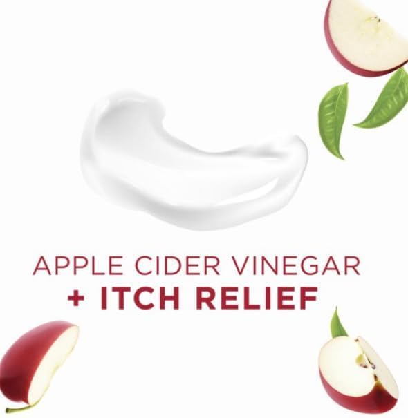 re-fresh Scalp Care Silicone-Free Apple Cider Vinegar Anti-Dandruff Itchy Scalp Relief Conditioner 13.5 fl oz (Pack of 2)