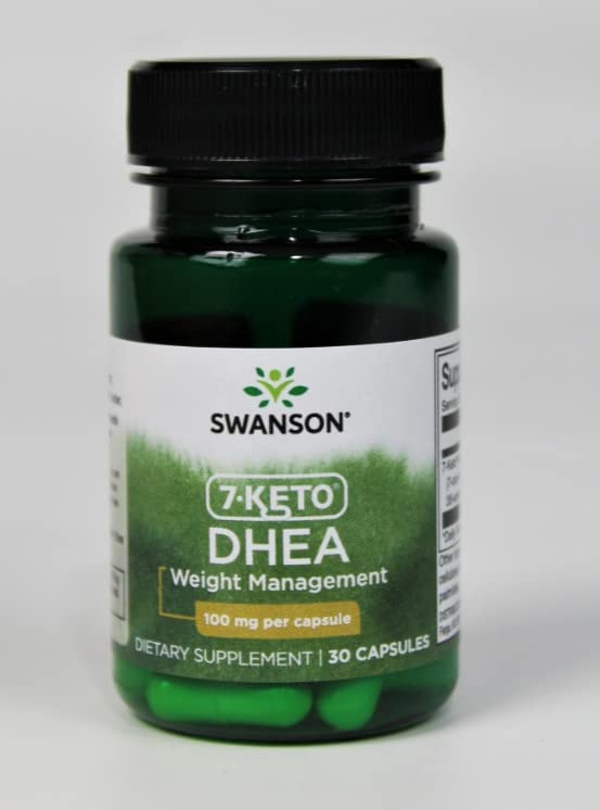 Swanson 7 Keto Dhea 100 Milligrams 30 Capsules